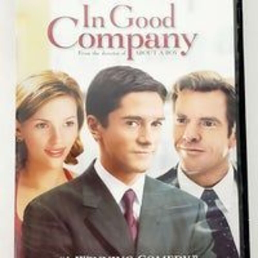 In Good Company DVD 2004 Comedy Drama Dennis Quaid Scarlett Johansson Topher Gra